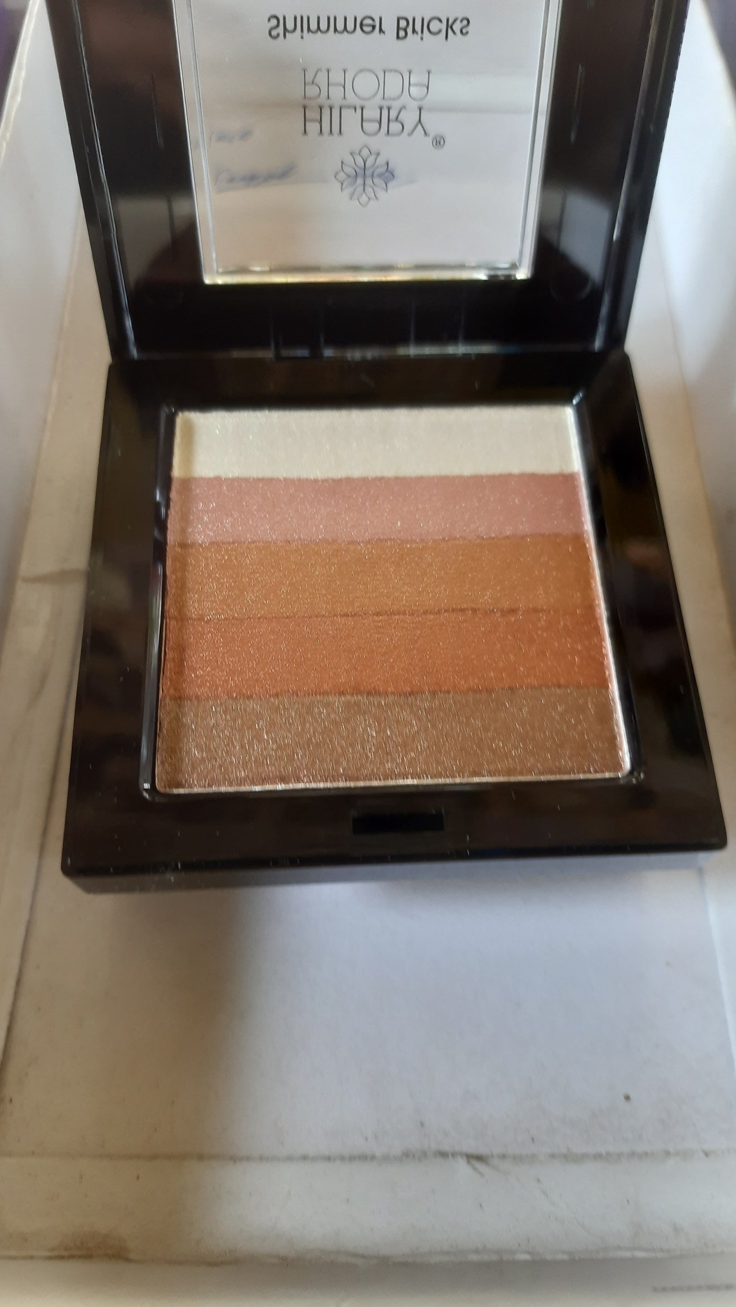 Shimmer Bricks Highlighter Palette with Mirror - 5 Shades
