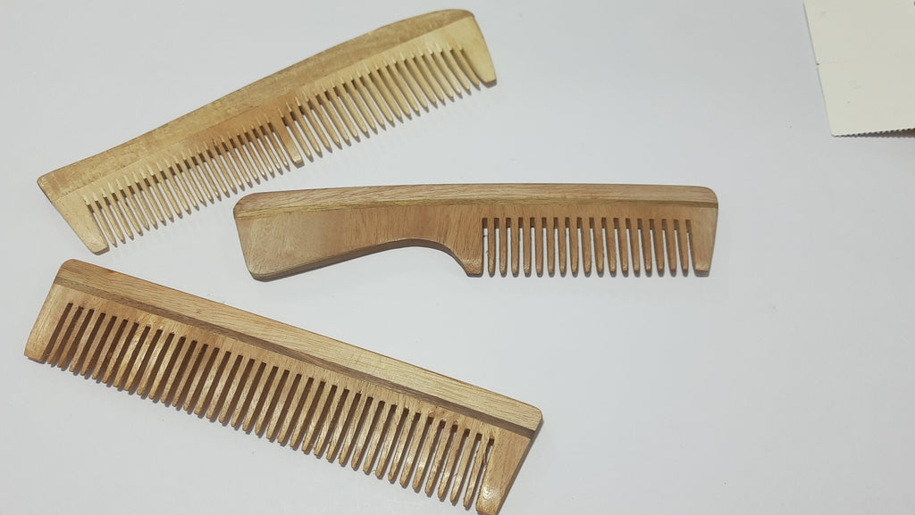 Neem Wood Comb - Combo Set of 3