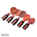 Matte Lipstick Set of 5 – Long-Lasting Nude & Coral Shades