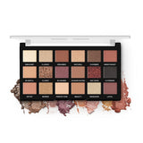 18 Shade Eyeshadow Palette - Nude & Glitter