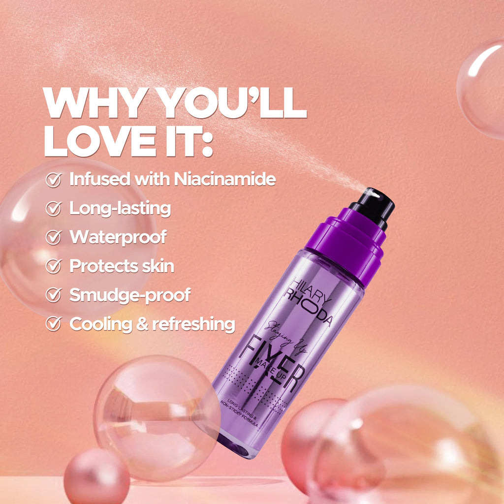 Hilary Rhoda Staying Up Make Up Fixer Spray – 105ml