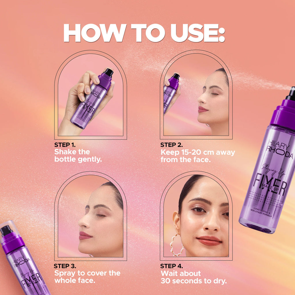Hilary Rhoda Staying Up Make Up Fixer Spray – 105ml