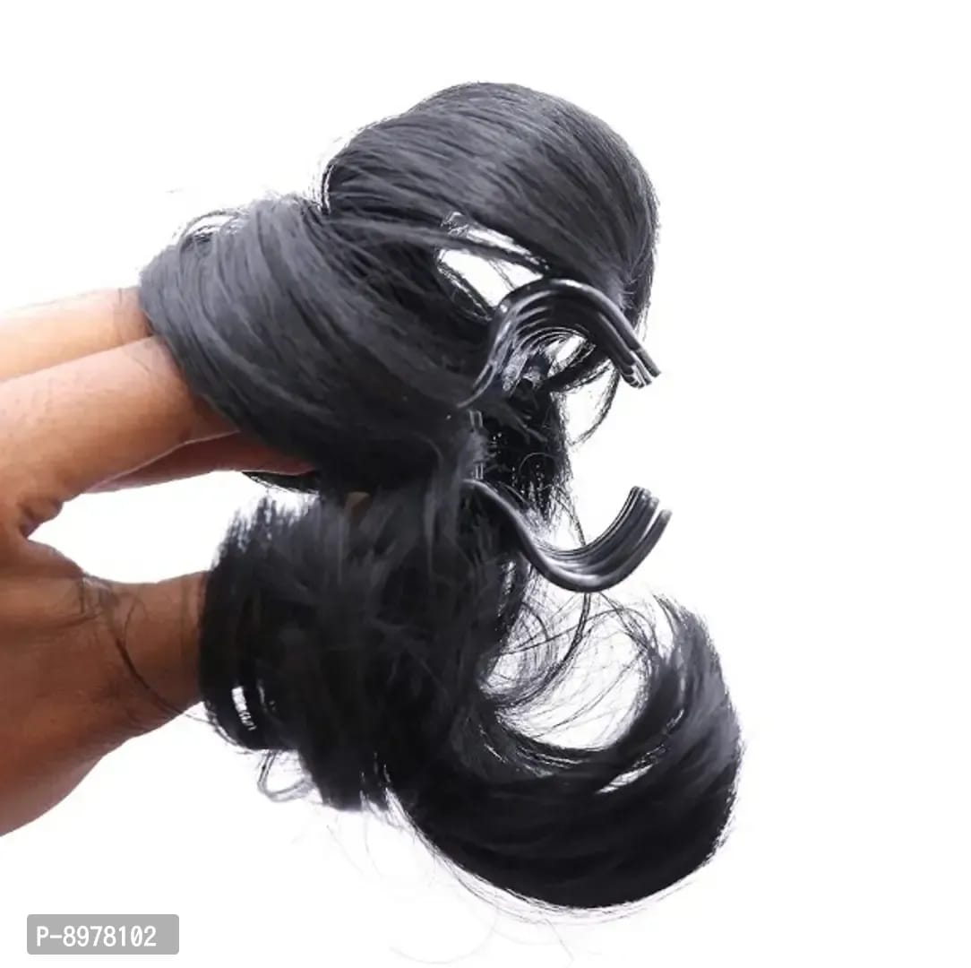 Hair Bun Clip Set of 2 - Black