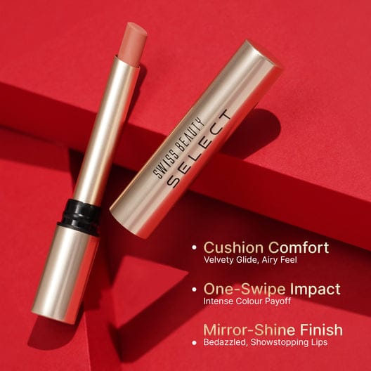 Swiss Beauty Select High-Shine Satin Lipstick
