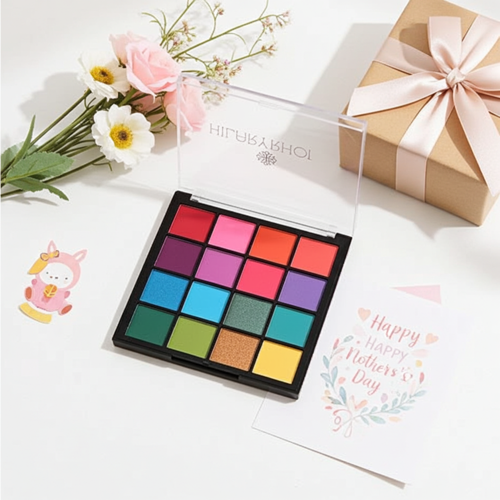 16 Shade Colorful Eyeshadow Palette